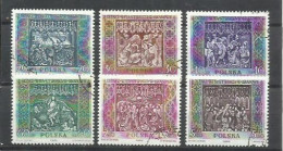 0241D-POLONIA SERIE COMPLETA 1960 RELIGIÓN Nº 1044/1049, YVERT 6,00€ - Used Stamps