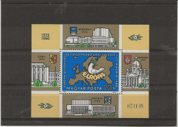 HONGRIE - BLOC FEUILLET N° 151 NEUF SANS CHARNIERE - EUROPA  -ANNEE 1980 - Unused Stamps