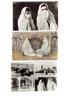 Lot 3 Cpm - Algérie - ALGER - Femme Mauresque - Intérieur - Souvenir - Women