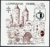 FRANCE CNEP N° 9 -  LORRAINE 1989 - Salon Philatélique De Metz  - Neuf ** - CNEP