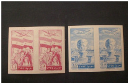 SYRIE SYRIA 1955 Airmail - Emigrants' Congress IMPERFORATE MNH - Syria