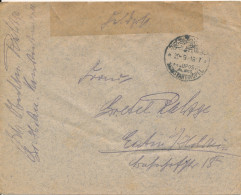 COVER  30 - 9 - 1917  KONSTANTINOPEL TO ?? MILITÄRISCHERSELTS UNTER KRIEGSRECHT GEÖFFNET BERLIN 8 OKT 1917  FELDPOST - Cartas & Documentos