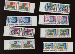 524/531 **.  Université Lovanium . 2 Séries X 5,50€  = 11 €. Education Atomic Reactor - Unused Stamps