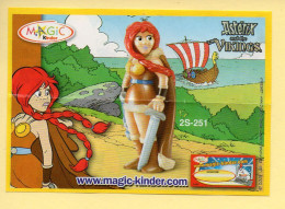 Kinder : BPZ N° 2S-251 : Série Astérix And The Vikings - Handleidingen