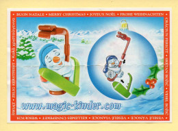 Kinder : BPZ Série Joyeux Noël / Bonhomme De Neige - Instrucciones