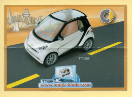 Kinder : BPZ N° TT089 : Série Voitures / Smart / Fortwo (blanche) - Handleidingen