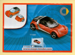 Kinder : BPZ N° TT090 : Série Voitures / Smart - Instructions