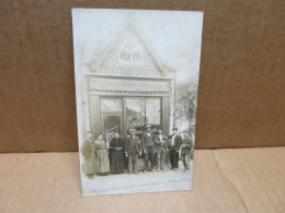 AU BON VIN Maison SORGIUS Bière Des Moulineaux Carte Photo Devanture Belle Animation - To Identify