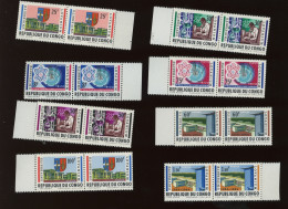 524/531 **.  Université Lovanium . 10 Séries X 5,50€  = 55 € - Unused Stamps