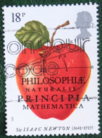 APPLE Science Fruit ISAAC NEWTON (Mi 1101) 1987 Used Gebruikt Oblitere ENGLAND GRANDE-BRETAGNE GB GREAT BRITAIN - Gebraucht