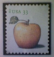 United States, Scott #4728, Used(o), 2013, American Apples: Golden Delicious, 33¢ - Used Stamps