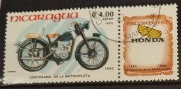 Nicaragua - 1985 - Honda - Motorcycles / Motociclettes / Motorräder - Used - Motorräder