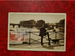 Carte 1951 MAXI  PARIS EXPO PHILATELIQUE MAIRIE DU 9° - Zonder Classificatie