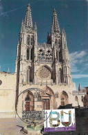 SPAIN. MAXICARD FIRST DAY. BURGOS CATHEDRAL. 2019 - Cartoline Maximum