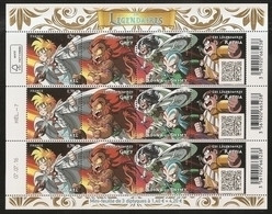 2016 - Bloc Feuillet F 5081/5082  LES LEGENDAIRES AVEC Code Barre NEUF** LUXE MNH - Mint/Hinged