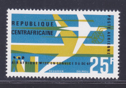 CENTRAFRICAINE AERIENS N°   38 ** MNH Neuf Sans Charnière, TB (D7451) Avion DC-8F, Air Afrique - 1966 - Centraal-Afrikaanse Republiek