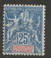 OCEANIE  N° 17 NEUF** LUXE SANS CHARNIERE  / Hingeless / MNH - Nuevos