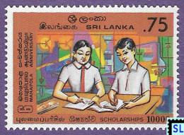 Sri Lanka Stamps 1986, Mahapola Scholarship, MNH - Sri Lanka (Ceylon) (1948-...)