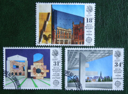 EUROPA CEPT Architecture (Mi 1105 1107-1108) 1987 Used Gebruikt Oblitere ENGLAND GRANDE-BRETAGNE GB GREAT BRITAIN - Used Stamps