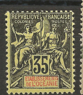 OCEANIE  N° 18 NEUF** LUXE SANS CHARNIERE  / Hingeless / MNH - Unused Stamps