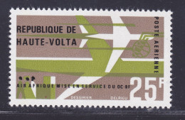 HAUTE-VOLTA AERIENS N°   31 ** MNH Neuf Sans Charnière, TB (D7455) Avion DC-8F, Air Afrique - 1966 - Obervolta (1958-1984)