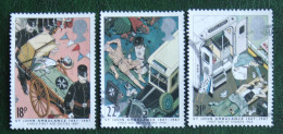 ST JOHN AMBULANCE ANNI. First Aid (Mi 1109-1111) 1987 Used Gebruikt Oblitere ENGLAND GRANDE-BRETAGNE GB GREAT BRITAIN - Gebruikt