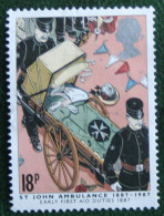 18 P ST JOHN AMBULANCE ANNI. First Aid (Mi 1109) 1987 Used Gebruikt Oblitere ENGLAND GRANDE-BRETAGNE GB GREAT BRITAIN - Used Stamps