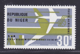 NIGER AERIENS N°   63 ** MNH Neuf Sans Charnière, TB (D7456) Avion DC-8F, Air Afrique - 1966 - Niger (1960-...)