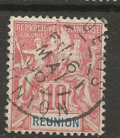 REUNION N° 47 CACHET ST DENIS / Used - Usados