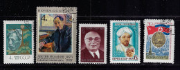 RUSSIA  1975 SCOTT #4357-4360,4366  USED - Used Stamps