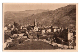 48 007, Florac, Yvon 51, Vue Générale Sur Le Château Et L'Eglise - Florac