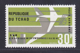 TCHAD AERIENS N°   29 ** MNH Neuf Sans Charnière, TB (D7460) Avion DC-8F, Air Afrique - 1966 - Tsjaad (1960-...)