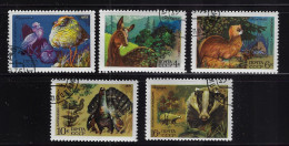 RUSSIA  1975 SCOTT #4361-4365  USED - Usados