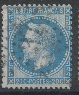 Lot N°82465   N°29B, Oblitéré étoile Chiffrée 37 De PARIS "Bt Malesherbes (1er Octobre 1866 à Fin Mars 1876)" - 1863-1870 Napoleone III Con Gli Allori