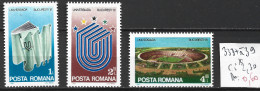 ROUMANIE 3337 à 39 * Côte 2.30 € - Unused Stamps