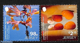 Jersey 2024 Europa, Underwater Life 2v, Mint NH, History - Nature - Europa (cept) - Flowers & Plants - Shells & Crusta.. - Marine Life