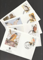 Malta 1991, FDC Unused, WWF, Birds Of Prey - Malta