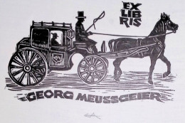 EX LIBRIS ERICH AULITZKY Per GEORG MEUSSGEIER L27bis-F02 EXLIBRIS Opus - Ex-libris