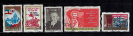 RUSSIA  1975 SCOTT #4375-4377,4380,4399  USED - Gebraucht