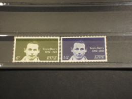 IRLANDA - 1968 KEVIN BARRY  2 VALORI - NUOVI(++) - Unused Stamps