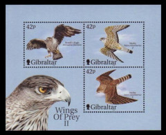 GIBRALTAR 2000 - FAUNA PAJAROS - AVES RAPACES - MICHEL 44** - Gibilterra