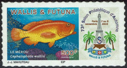 Wallis Et Futuna 2019 - Le Merou TIRAGE SPECIAL SALON AUTOMNE PARIS - Personnalisé - Unused Stamps