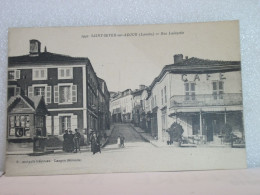 L 5388 CPA - VUE DIFFERENTE N°1 - 40 SAINT SEVER SUR ADOUR - RUE LAFAYETTE - ANIMATION. - Saint Sever