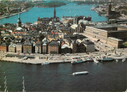 Suède - Sverige - Stockholm - Vy ôver GamIa Sta'n - View Over The Old Town - Vue Aérienne - CPM - Etat Froissures Visibl - Schweden