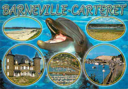 Animaux - Dauphins - Barneville - Carteret - Multivues - CPM - Voir Scans Recto-Verso - Delfines