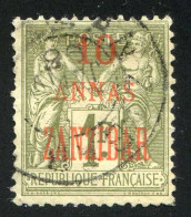 REF 086 > ZANZIBAR < N° 28 Ø < Oblitéré < Ø Used > Cote 35 € - Oblitérés