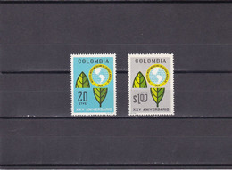 Colombia Nº 645 Y A492 - Colombie