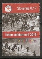 Slovenia 2013,red Cross,solidarity Week,adhezive,mnh - Slovenia