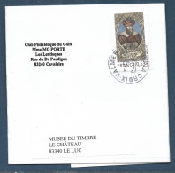 Bande De Revue Affr. 0,53 € "Avicenne" Obl. Tàd 83 La Croix-Valmer 15.7.2006 - Briefe U. Dokumente