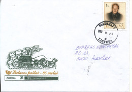 Lithuania Cover Sent To Siauliai Siaulia 25-11-2003 Single Franked - Lituania